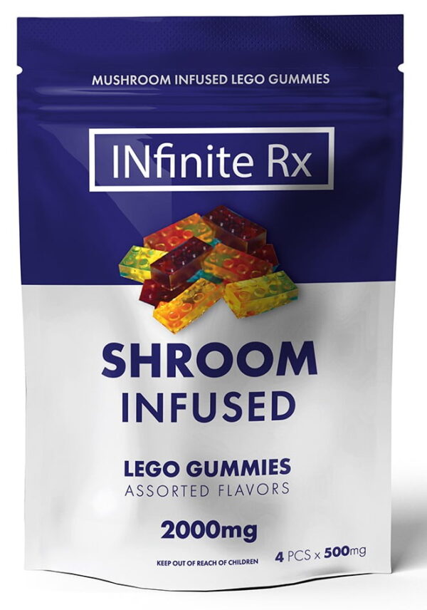 Buy INfinite Rx Shroom Infused Block Gummies Edibles (2000mg) Online | Magic Mushrooms Dispensary